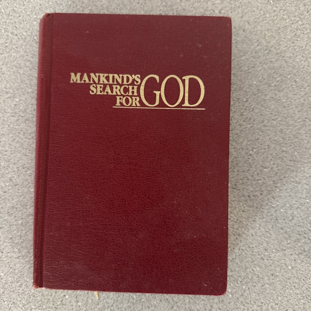 Mankinds Search for God 1990 1st Edition Printing Watchtower Jehovah book